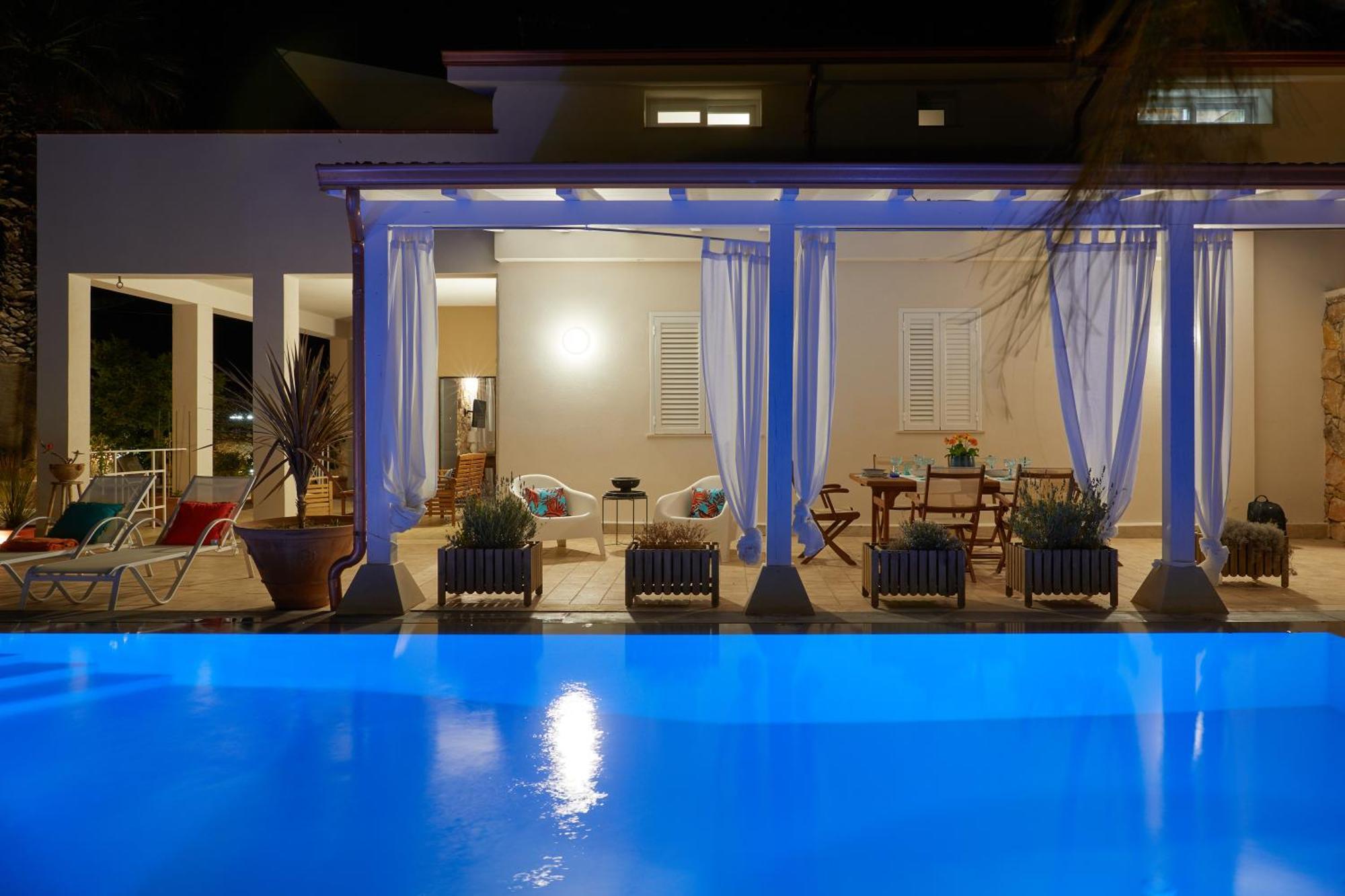 Villa Zamia Con Piscina Santa Maria Del Focallo Buitenkant foto
